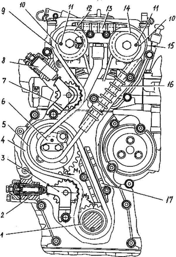 Газораспределительный механизм двигателя ЗМЗ – 409.10